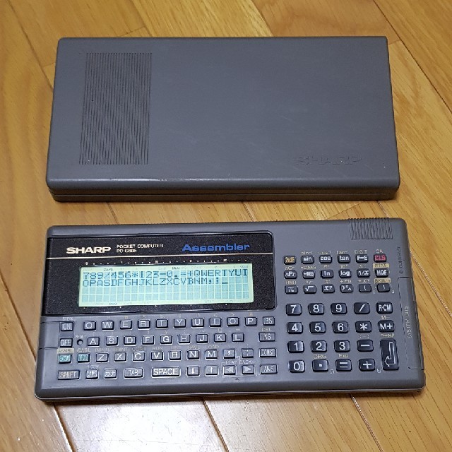 SHARP(シャープ)のSHARP ポケコン　PC-G805 スマホ/家電/カメラのPC/タブレット(PC周辺機器)の商品写真