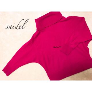 スナイデル(SNIDEL)のsnidel☆カシミアドルマンニット(ニット/セーター)