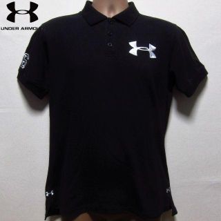 アンダーアーマー(UNDER ARMOUR)のアンダーアーマー◆ポロシャツ◆ブラック(ポロシャツ)