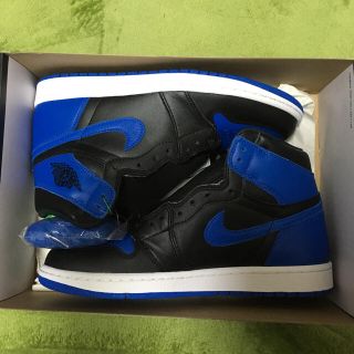 ナイキ(NIKE)のAir jodan 1 ROYAL エアジョーダン1 ロイヤル(スニーカー)