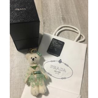 プラダ(PRADA)の★ゆずママ★様専用 PRADAベアーチャーム キーホルダー(キーホルダー)