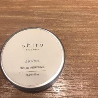 シロ(shiro)のshiro 練り香水(香水(女性用))