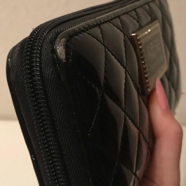 ROSE FANFAN(ローズファンファン)の長財布 ブラック ROSE FAN FAN レディースのファッション小物(財布)の商品写真