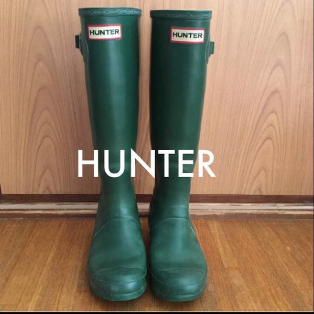 Hunter//ライムグリーン//UK3