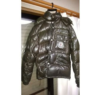 モンクレール(MONCLER)の【モンクレール】K2 　ブラウンサイズ1　ジャンク品(ダウンジャケット)