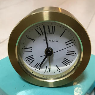 ティファニー(Tiffany & Co.)の肝杉さま専用  ティファニー トラベルクロック(置時計)