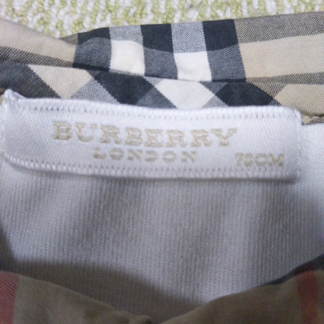 BURBERRY(バーバリー)のバーバリーロンパース キッズ/ベビー/マタニティのベビー服(~85cm)(ロンパース)の商品写真