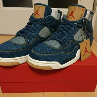 ナイキ(NIKE)の【しむ様専用～3/23】NIKE AIR JORDAN4 RETRO LEVIS(スニーカー)