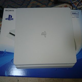 ps4  本体 glssia white  500gb(家庭用ゲーム機本体)