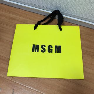 エムエスジイエム(MSGM)のMSGMショ袋(ショップ袋)