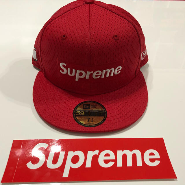 18ss Supreme Mesh Box Logo New Eraキャップ