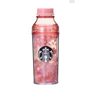 スターバックスコーヒー(Starbucks Coffee)のスタバ SAKURA2018ダブルウォールサニーボトルチェック473ml さくら(タンブラー)