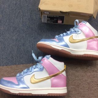 ナイキ(NIKE)のダンクハイ DUNK HIGH GS 23.5cm(スニーカー)