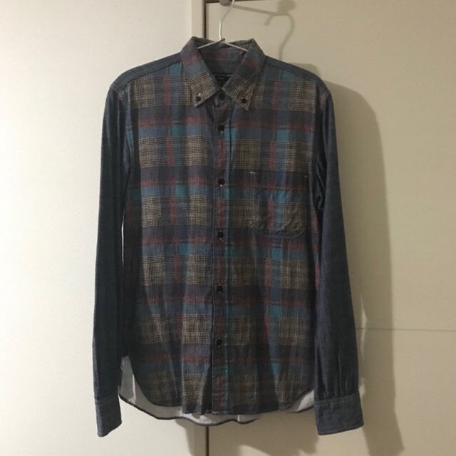 COMME des GARCONS(コムデギャルソン)のCOMME des GARCONS HOMME コムデギャルソンオム 切替シャツ メンズのトップス(シャツ)の商品写真