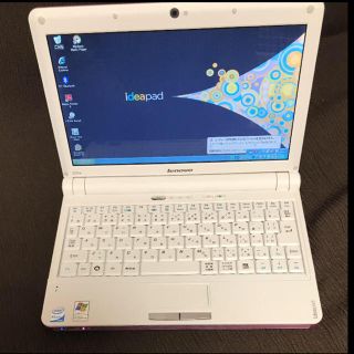 レノボ(Lenovo)のlenovo ldeapad S10e ピンク ノートパソコン(ノートPC)