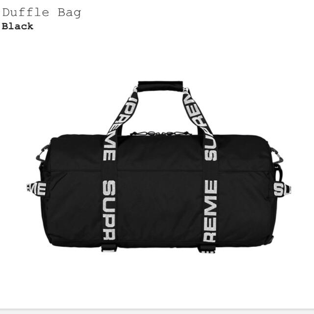 Supreme - 【正規品】18SS Supreme 36L Duffle Bag BLACKの通販 by mirror&#39;s ｜シュプリームならラクマ