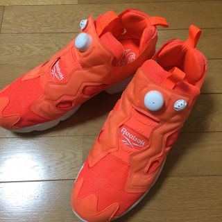 リーボック(Reebok)のレア オレンジ ポンプフューリー (スニーカー)