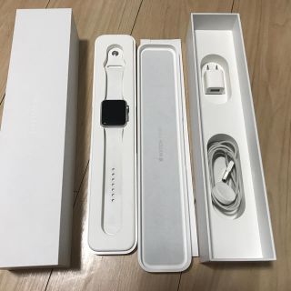 アップルウォッチ(Apple Watch)の初代 Apple Watch Sport 42mm ホワイト(腕時計(デジタル))