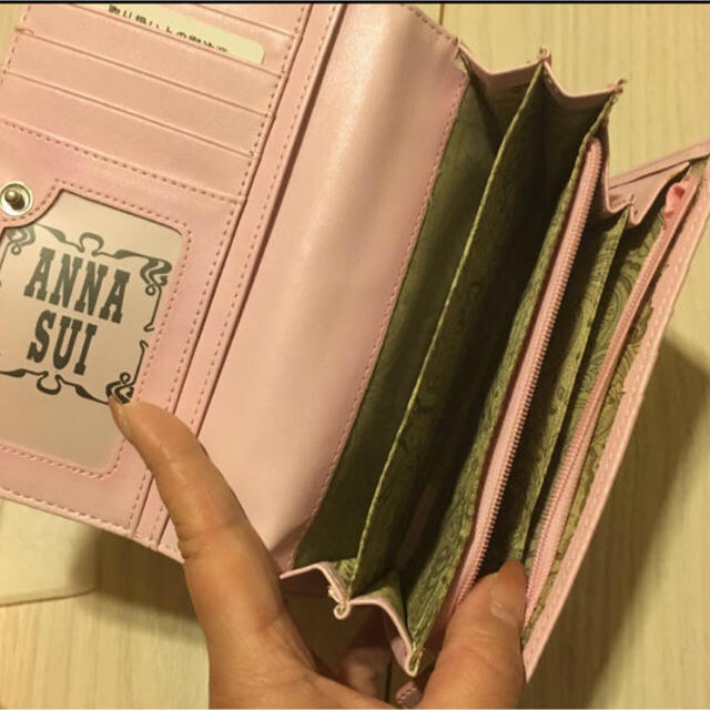 ANNA SUI(アナスイ)の値下げ♡アナスイ♡新品♡財布＆ポーチ♡2点セット レディースのファッション小物(財布)の商品写真