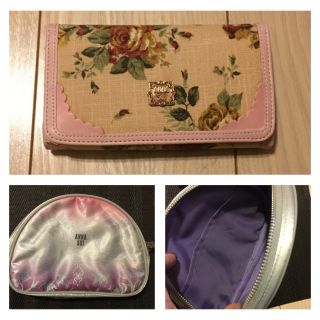 アナスイ(ANNA SUI)の値下げ♡アナスイ♡新品♡財布＆ポーチ♡2点セット(財布)