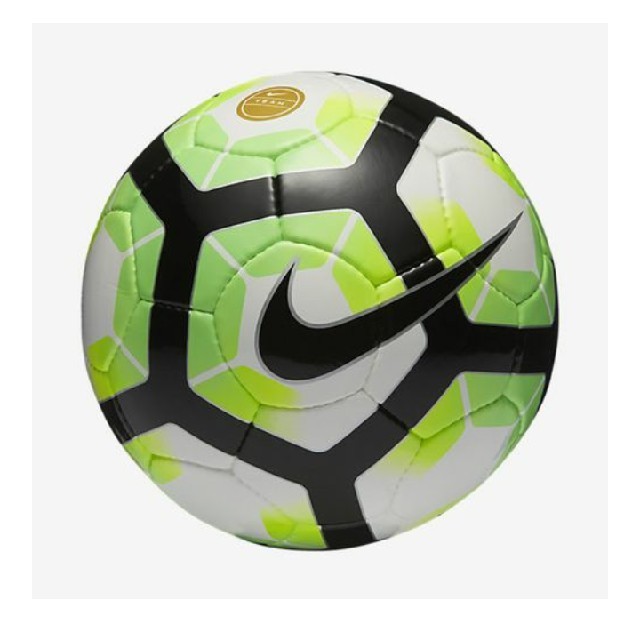 サッカーボール ５号球 ５号 フットボール ナイキ NIKE 緑 グリーン 黒 | フリマアプリ ラクマ