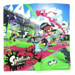 ニンテンドウ(任天堂)のスプラトゥーン2 ランチクロス メインイラスト柄 (弁当用品)