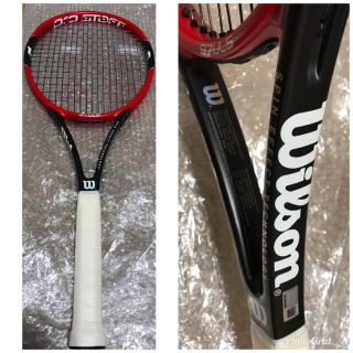 ウィルソン(wilson)のNAKKO様へ プロスタッフ97ULS 2016 グリップ2 新品同様(ラケット)