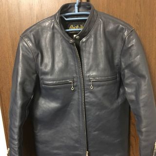 ザリアルマッコイズ(THE REAL McCOY’S)のBUCO J-100  size38 ネイビー  リアルマッコイズ ブコ(ライダースジャケット)