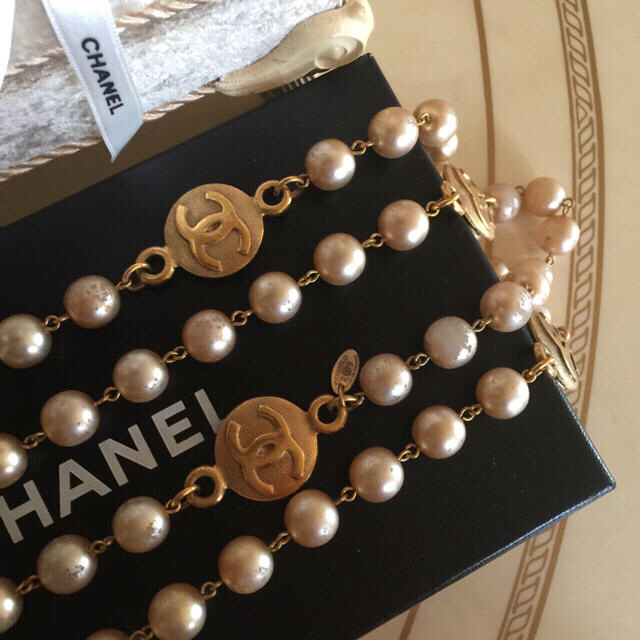 CHANEL - CHANELネックレスの通販 by ちわわのお家｜シャネルならラクマ