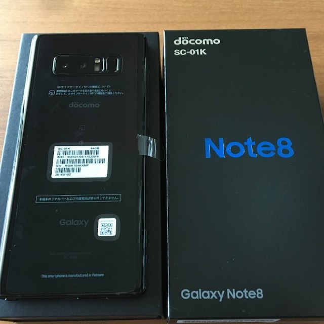 Galaxy Note8 docomo SIMフリースマートフォン/携帯電話