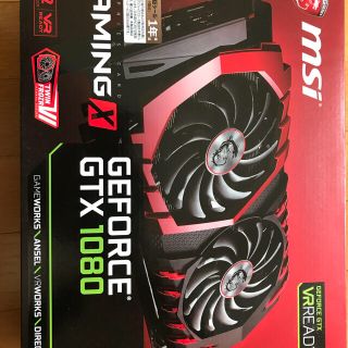 [極美品]GEFORCE GTX 1080 GAMING X 8G msi(PCパーツ)