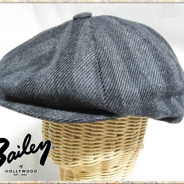 Bailey ウール ツイード ストライプ キャスケット L 約57cm Bailey ウール ツイード ストライプ キャスケット L 約57cm