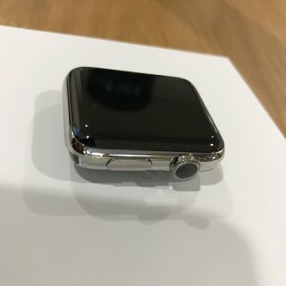 アップルウォッチ(Apple Watch)の新品希少Apple Watch series2 42mmステンレス(腕時計(デジタル))