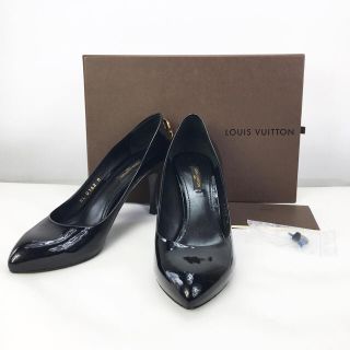 ルイヴィトン(LOUIS VUITTON)のLOUIS VUITTON ルイヴィトン 　パンプス 　エナメル　 鍵【中古】(ハイヒール/パンプス)