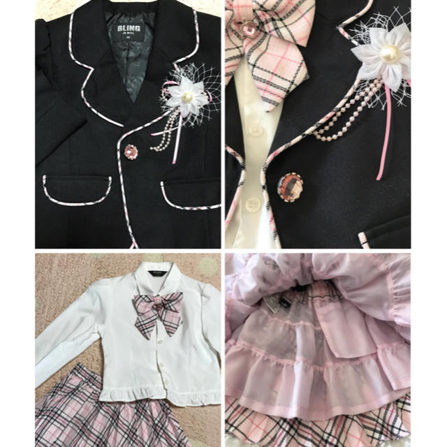 ☆専用☆115 入学式 女の子 スーツ&靴セット 2