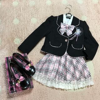 ☆専用☆115 入学式 女の子 スーツ&靴セット(ドレス/フォーマル)