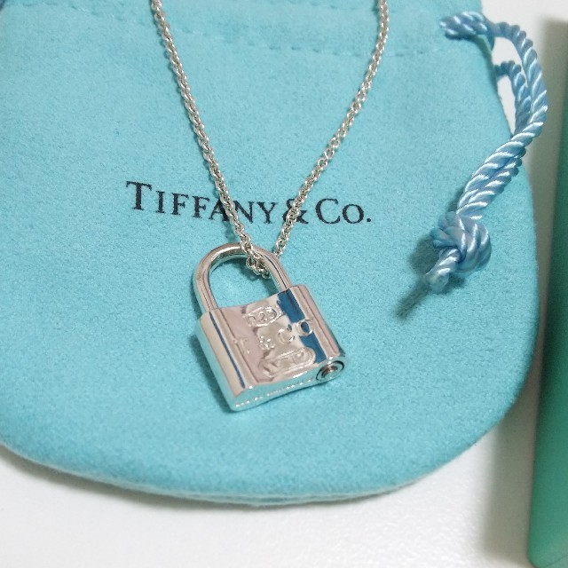 TIFFANY\u0026Co.ティファニー1837カデナロック南京錠ネックレス