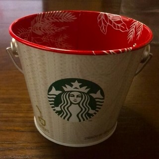 スターバックスコーヒー(Starbucks Coffee)のSTARBUCKS　スチール缶バケツ(その他)