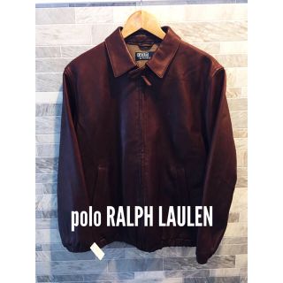 ポロラルフローレン(POLO RALPH LAUREN)の【美品】ラルフローレン 革ジャン(レザージャケット)