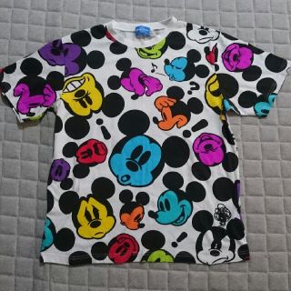 ディズニー(Disney)のディズニー　ミッキー　Tシャツ　メンズ　L(Tシャツ/カットソー(半袖/袖なし))