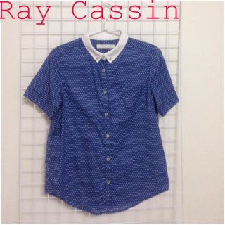 レイカズン(RayCassin)のドットシャツ(シャツ/ブラウス(半袖/袖なし))