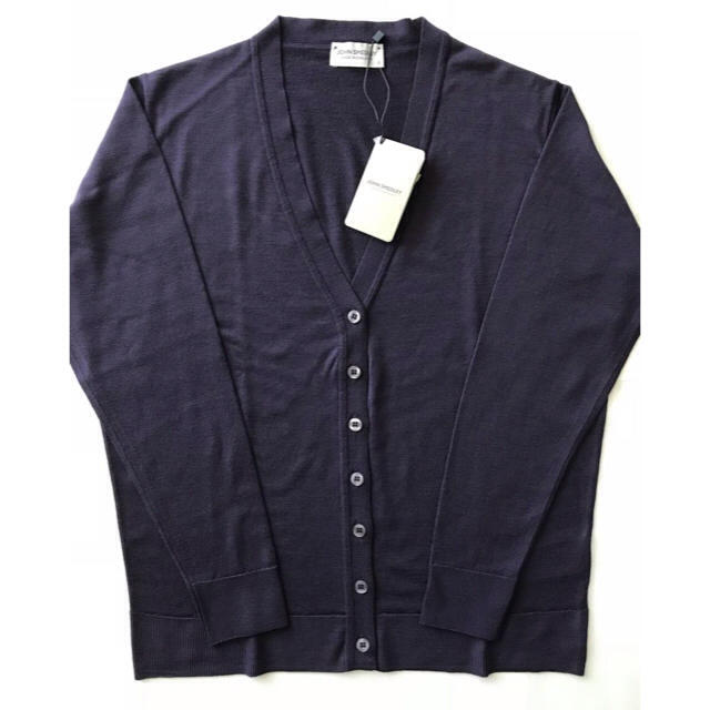 JOHN SMEDLEY(ジョンスメドレー)の新品☆未使用 レディース JOHN SMEDLEY Sサイズ  カーディガン  レディースのトップス(カーディガン)の商品写真