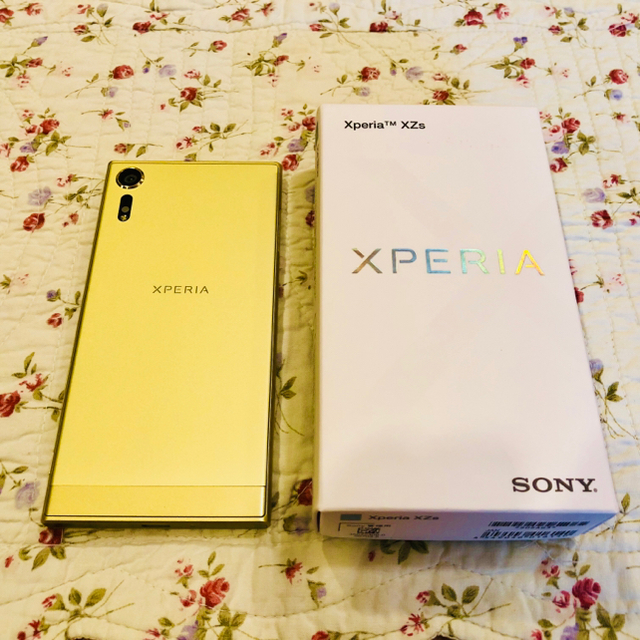 新品 Xperia XZs シトラス Softbank版 Simフリースマートフォン本体