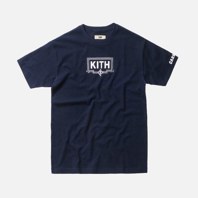 新品 Kith x Carbone Tee Lサイズ ネイビーネイビーサイズ