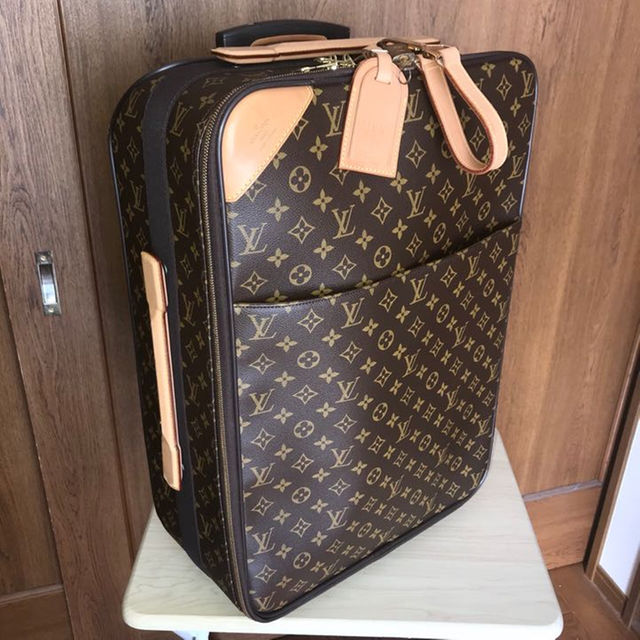 最終お値下げ LOUIS VUITTON ペガス55 キャリーバッグ 旅行鞄