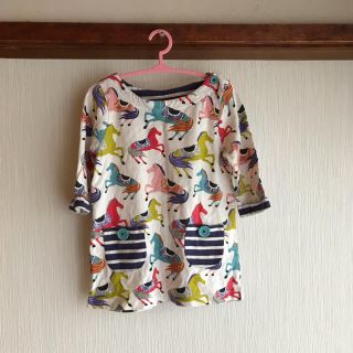 ボーデン(Boden)のmini boden ワンピース 馬柄 2-3y (ワンピース)