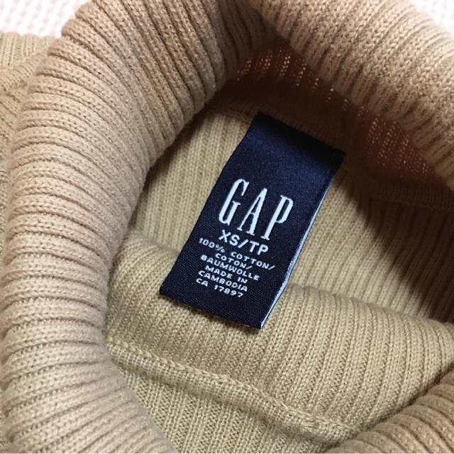 GAP(ギャップ)のGAP タートルネック リブ ニット レディースのトップス(ニット/セーター)の商品写真