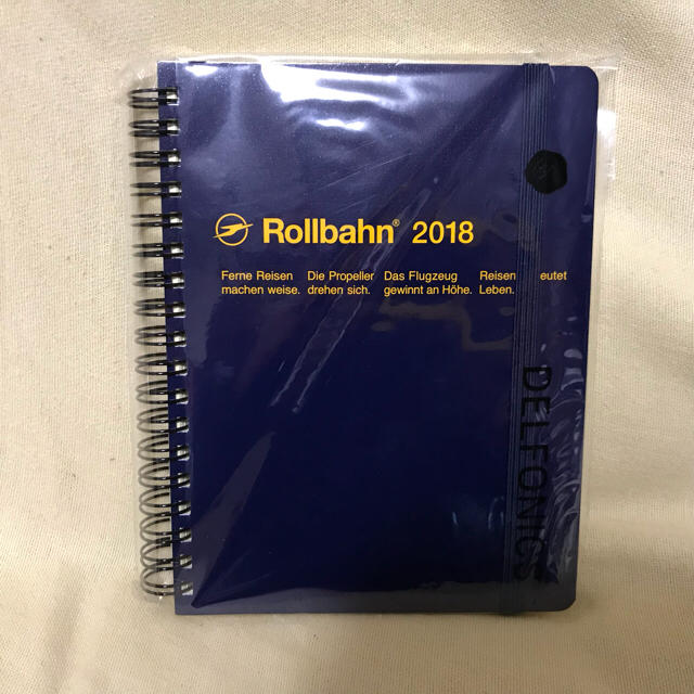 BEAMS(ビームス)の込 新品 Rollbahn 手帳 ノート 2018 インテリア/住まい/日用品の文房具(ノート/メモ帳/ふせん)の商品写真