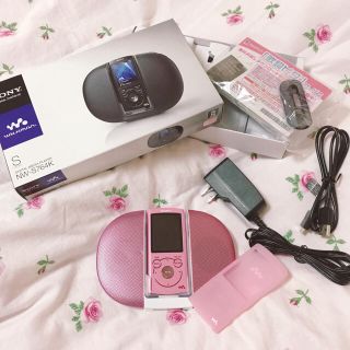 ウォークマン(WALKMAN)のウォークマン  ピンク(ポータブルプレーヤー)