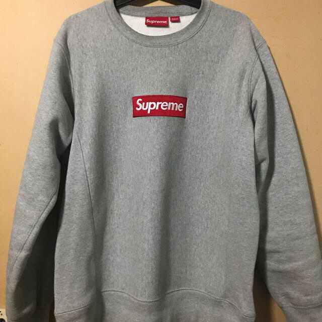 supreme box logo crew neck